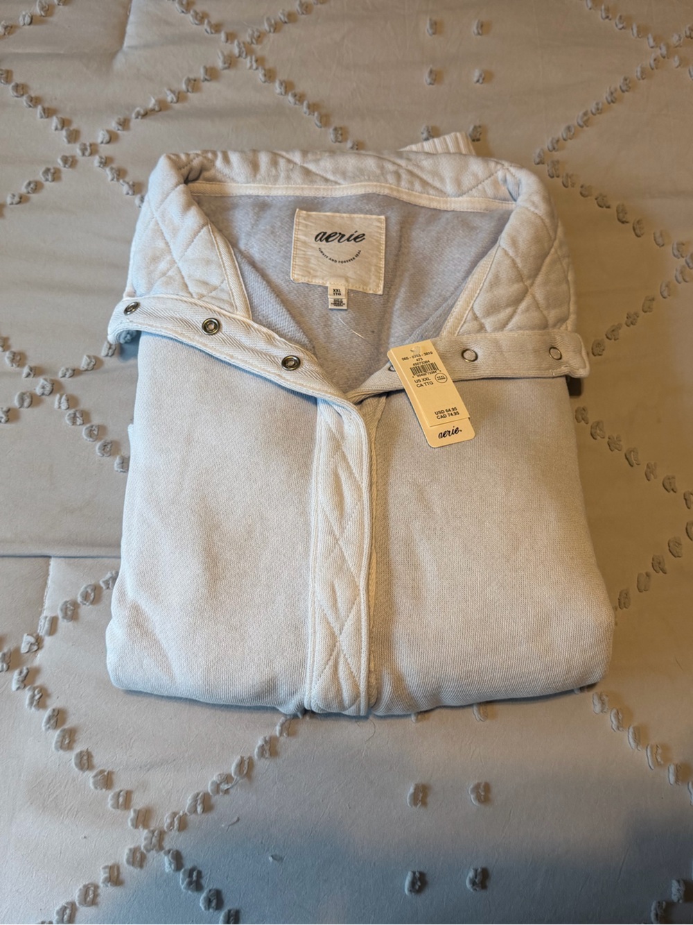 NWT Aerie "Oh Snap!" Oversized Fan Favorite Sweatshirt - XXL